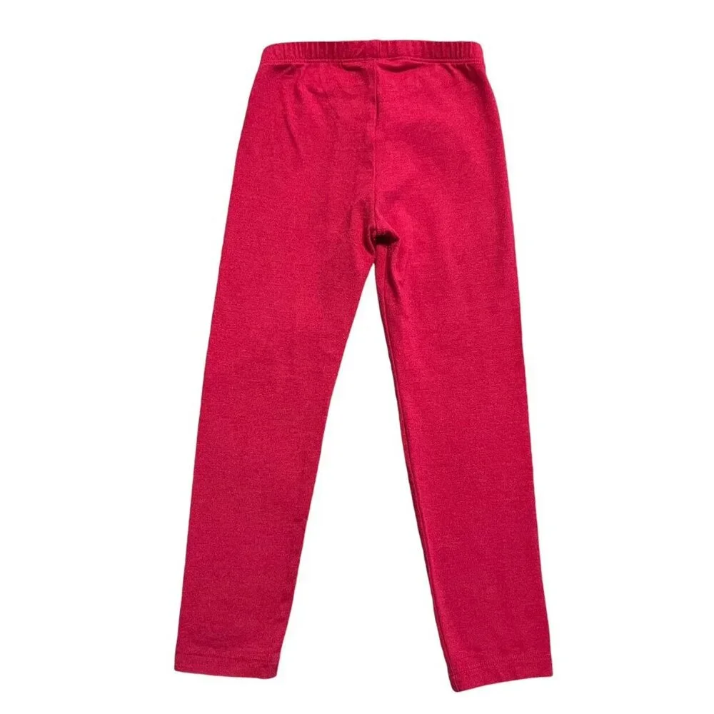 Old Navy 4T Solid Red Leggings